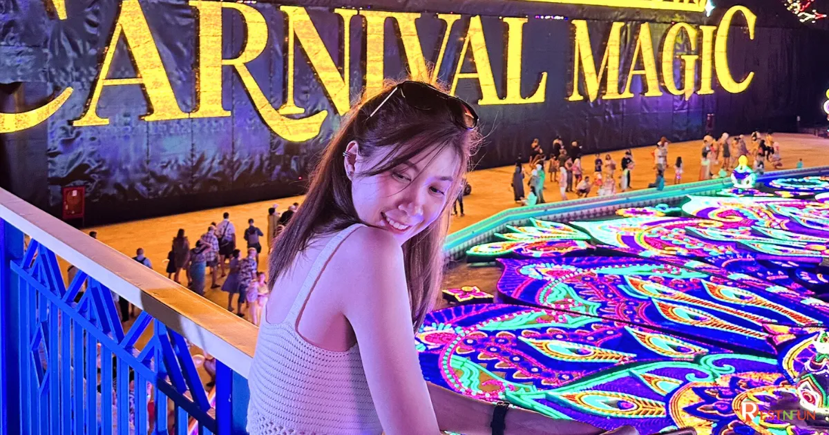 Beautiful photo spots at Carnival Magic Phuket